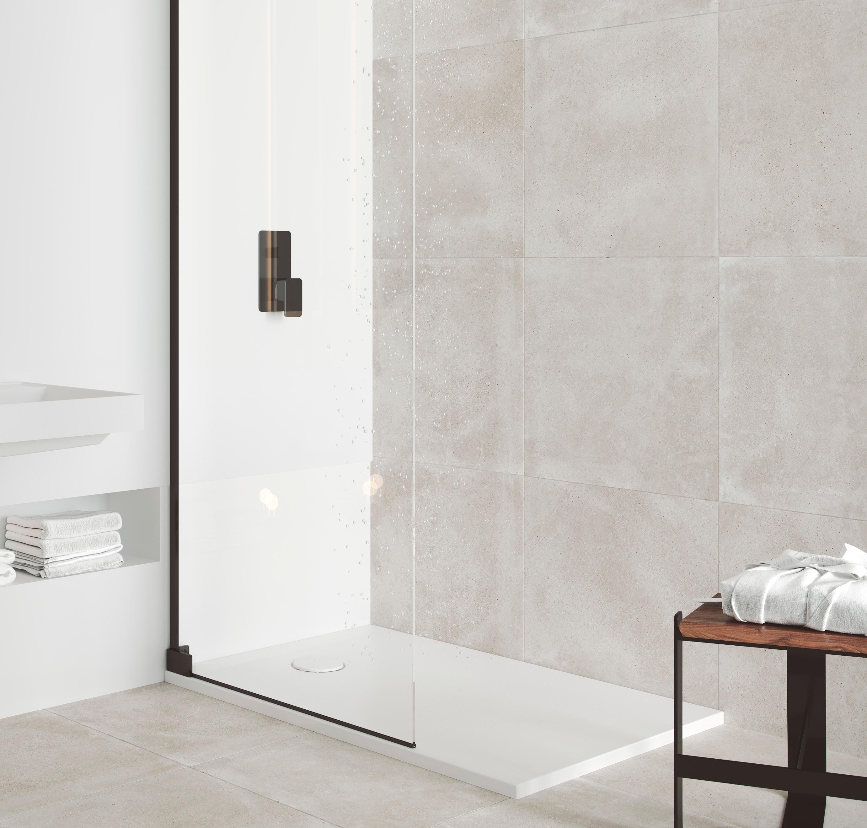 Disfruta de un baño ecológico con los platos de ducha sostenibles de Krion Shell®